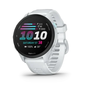 שעון ספורט חכם GARMIN Forerunner לבן 165 Music