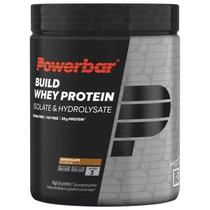 אבקת חלבון Powerbar - BUILD WHEY PROTEIN ISOLATE & HYDROLYSATE CHOCOLATE